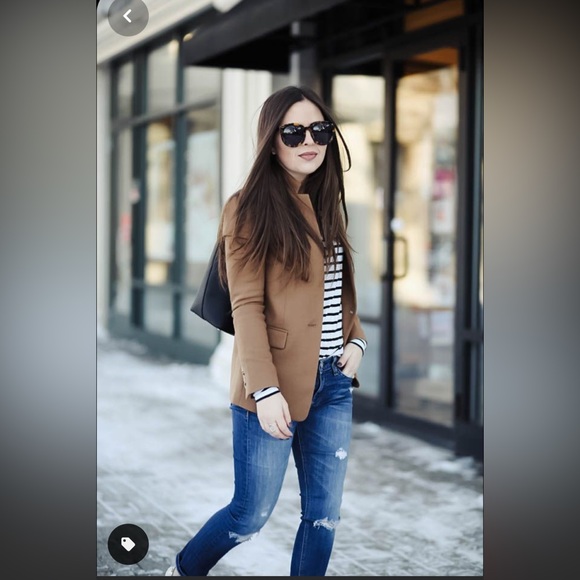 J.Crew | Original Schoolboy Blazer Camel NWOT - Picture 4 of 9